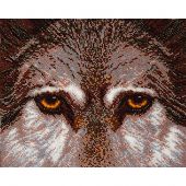 Kit de broderie avec perles - Charivna Mit - Loup