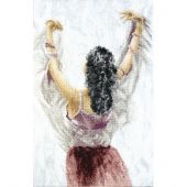 Kit point de croix - Charivna Mit - Flamenco - Coup de talons
