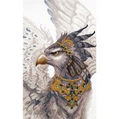 Kit broderie point de croix - Charivna Mit - Griffon