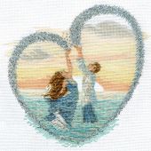 Kit broderie point de croix - Charivna Mit - Tu es mon horizon