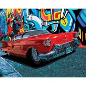 Kit de peinture par numéro - Crafting Spark - Cadillac rouge