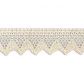 Dentelle au mètre - LMC - Dentelle écrue (2.1 cm)