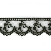 Dentelle au mètre - LMC - Dentelle verte (3 cm)