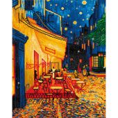 Kit de broderie Diamant - Diamond Dotz - Café de nuit de Van Gogh