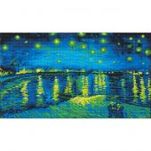 Kit de broderie Diamant - Diamond Dotz - Nuit étoilée d'après Van Gogh