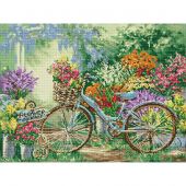 Kit de broderie Diamant - Diamond Dotz - Le marché aux fleurs