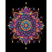 Kit de broderie Diamant - Diamond Dotz - Mandala néon