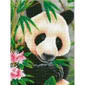 Kit de broderie Diamant - Diamond Dotz - Prince panda