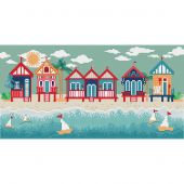 Kit de broderie Diamant - Diamond Dotz - Journées en bord de mer