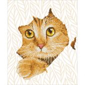 Kit de broderie Diamant - Diamond Dotz - Coup d'oeil du chaton