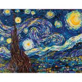 Kit de broderie Diamant - Diamond Dotz - Nuit étoilée d'après Van Gogh