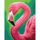 Kit de peinture par numéro - Dimensions - Plaisir de flamant rose