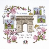 Kit broderie point de croix - DMC - Arc de Triomphe