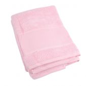 Serviette de toilette à broder  - DMC - Drap de bain Dragée