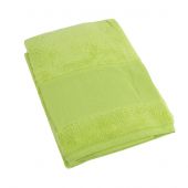 Serviette de toilette à broder  - DMC - Drap de bain Pistache