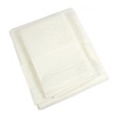 Serviette de toilette à broder  - DMC - Lot de 2 serviettes éponge Ecru