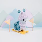 Kit crochet - DMC - Escargot skieur