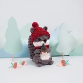 Kit crochet - DMC - Ecureuil gourmand