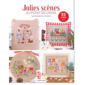 Livre - Les éditions de saxe - Jolies scènes au point de croix