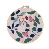 Kit broderie punch needle - DMC - Fleurs tropicales