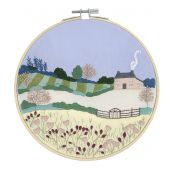 Kit au point de broderie  - DMC - Paysage printanier