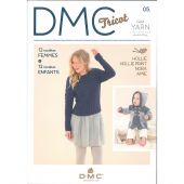 Livre - DMC - 12 modèles femme et 12 modèles enfant