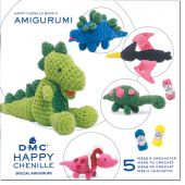 Livre - DMC - 5 idées à crocheter Happy Chenille Book 2