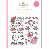 Livre diagramme - DMC - Idées à broder spécial roses