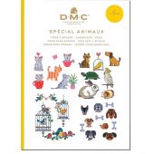 Livre diagramme - DMC - Idées à broder spécial animaux