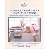 Livre diagramme - DMC - Idées à broder pour serviettes de bain