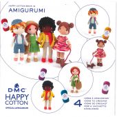 Livre - DMC - 4 idées à crocheter Happy Cotton Book 19