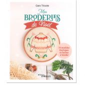 Livre - Eyrolles - Mes broderies de Noël