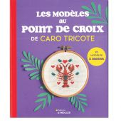 Livre - Eyrolles - Les modèles au point de croix de Caro Tricote