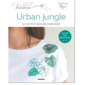 Livre - Mango - Urban jungle - 50 motifs nature à broder
