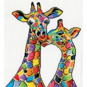 Kit point de croix - Design works - Girafes 