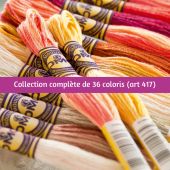 Fil à broder - DMC - Collection complète Color Variation - Art. 417 