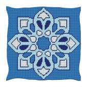 Kit de coussin gros trous - Luc Créations - Bleu