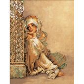 Kit point de croix - Lanarte - Femme arabe