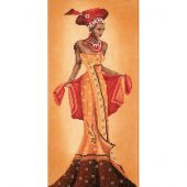 Kit point de croix - Lanarte - Mode africaine I