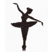 Kit point de croix - Lanarte - Ballet silhouette 1