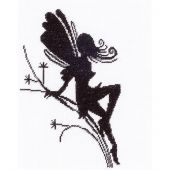 Kit point de croix - Lanarte - Petite silhouette de fée