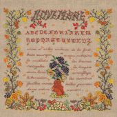 Kit broderie point de croix - Le Bonheur des Dames - Novembre