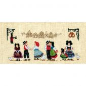 Kit au point de broderie  - Le Bonheur des Dames - Les alsaciens