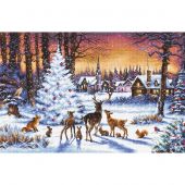 Kit point de croix - Letistitch - Bois de Noël