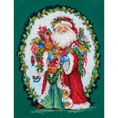 Kit broderie point de croix - Letistitch - Joyeuse Saint Nicolas