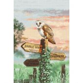 Kit point de croix - Letistitch - Chouette effraie