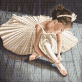 Kit point de croix - Letistitch - Petite ballerine