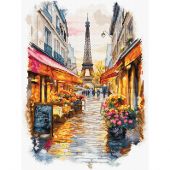 Kit broderie point de croix - Letistitch - Paris