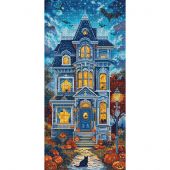 Kit broderie point de croix - Letistitch - Manoir hanté