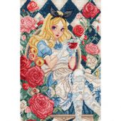 Kit broderie point de croix - Letistitch - Un aperçu du pays des merveilles